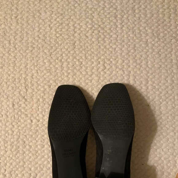 Stuart Weitzman Suede Block Heel Shoes Size: 6.5 - Picture 9 of 10